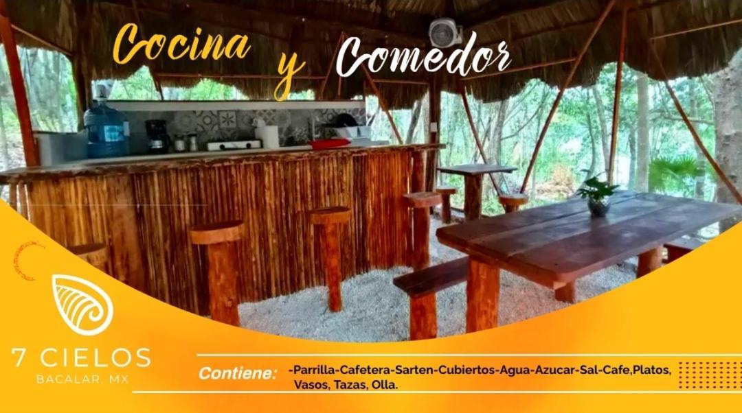 7 Cielos Bacalar. Ngoại thất bức ảnh